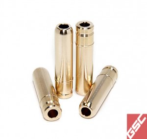 Subaru Impreza Exhaust Valve Guide Set - GSC Power Division - Manganese Bronze, Stopper Style - `02-`05